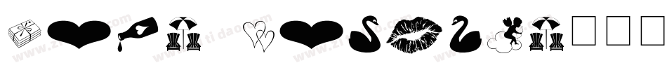 Love Romance字体转换